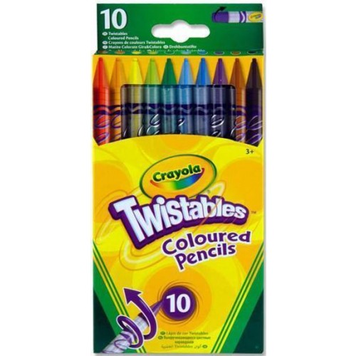 Crayola Pkt.10 Twistables Colour Pencils