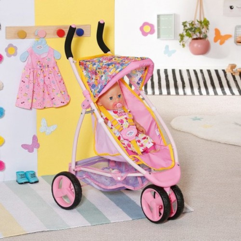 Baby Born Jogger with Foldable Canopy
