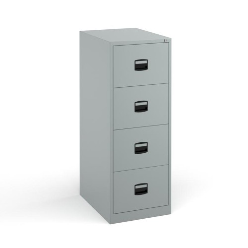 Finish: Silver, Drawers: 4