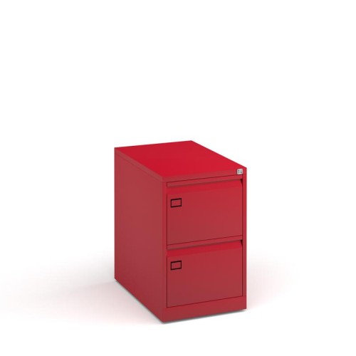 Finish: Red, Drawers: 2