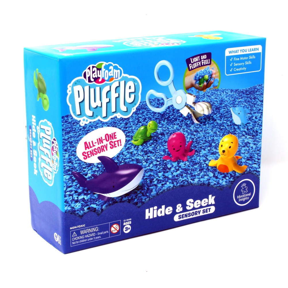 Playfoam Pluffle Hide and Seek Sensory Set Learning resources
