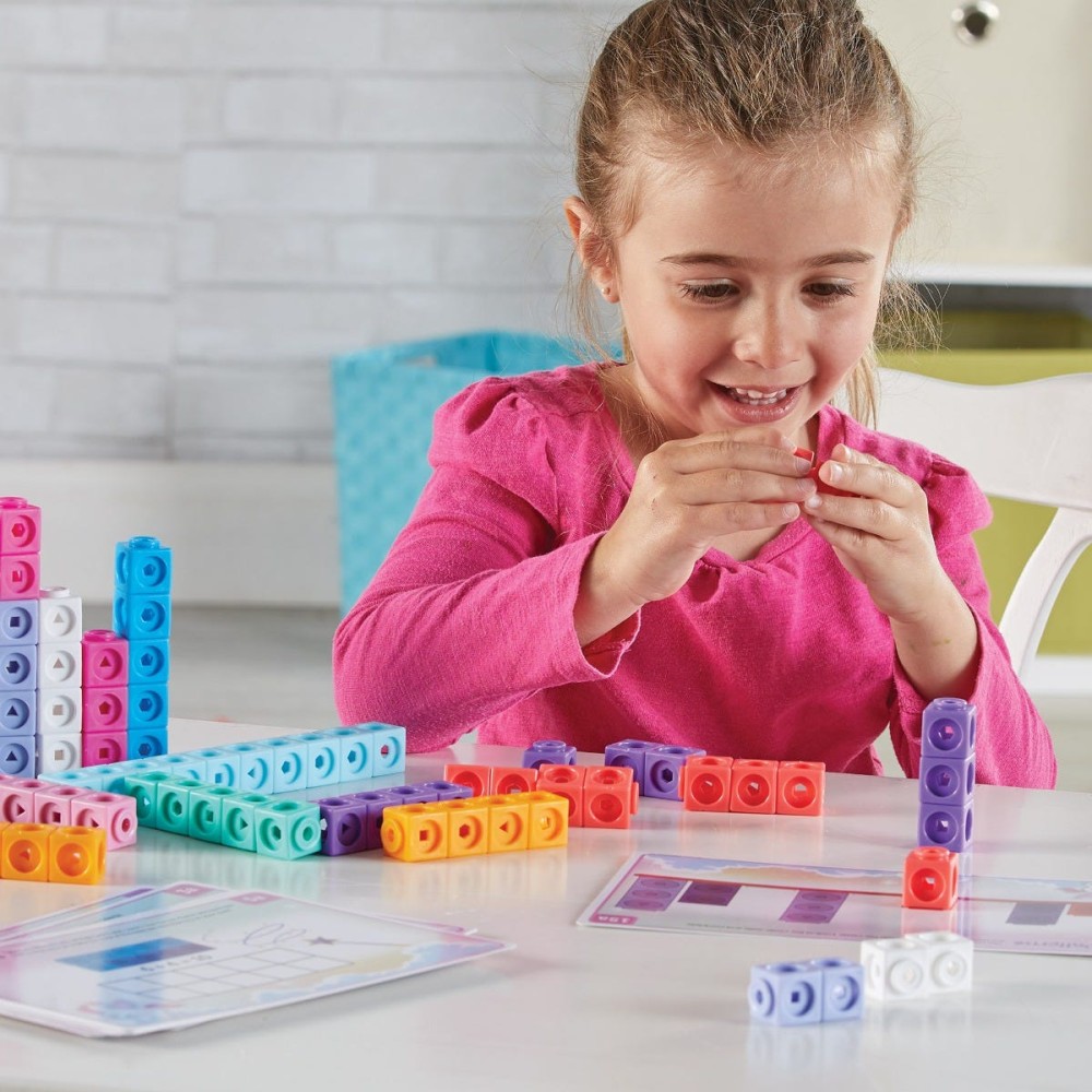 Learning Resources MathLink® Cubes Early Maths Activity Set - Fantasticals