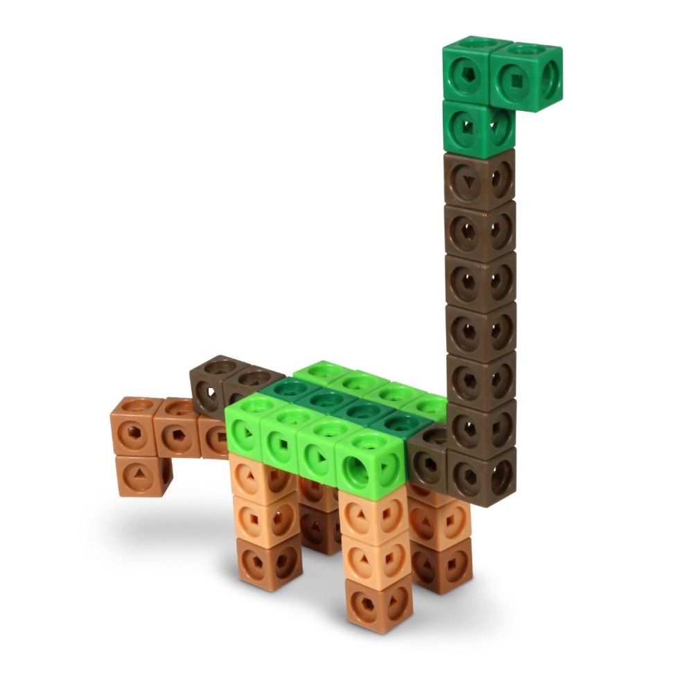Learning Resources MathLink® Cubes Early Maths Activity Set - Dino Time