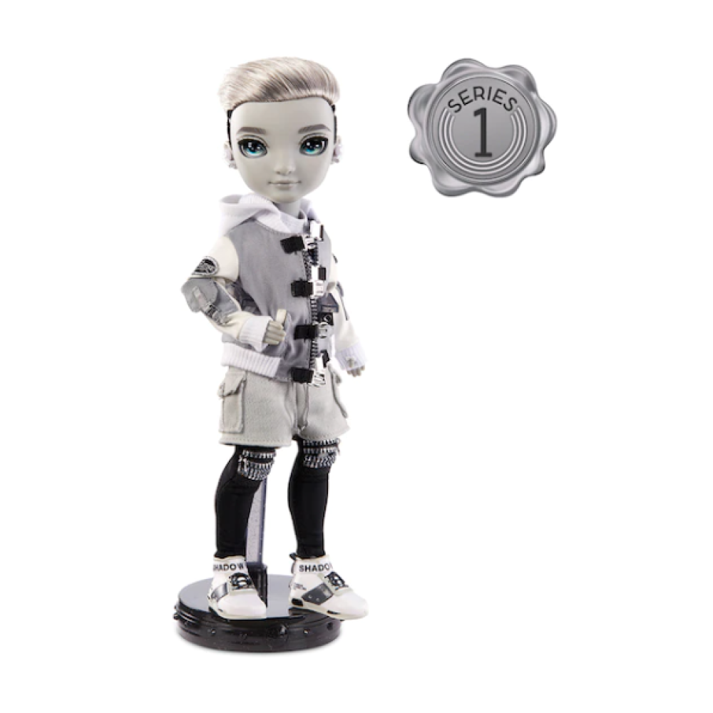 Shadow High Series 1 Ash Silverstone - Greyscale Boy Fashion Doll