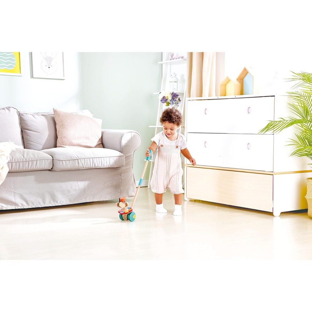 Dancing Butterflies - Hape Push and Pull Along Wooden Toy