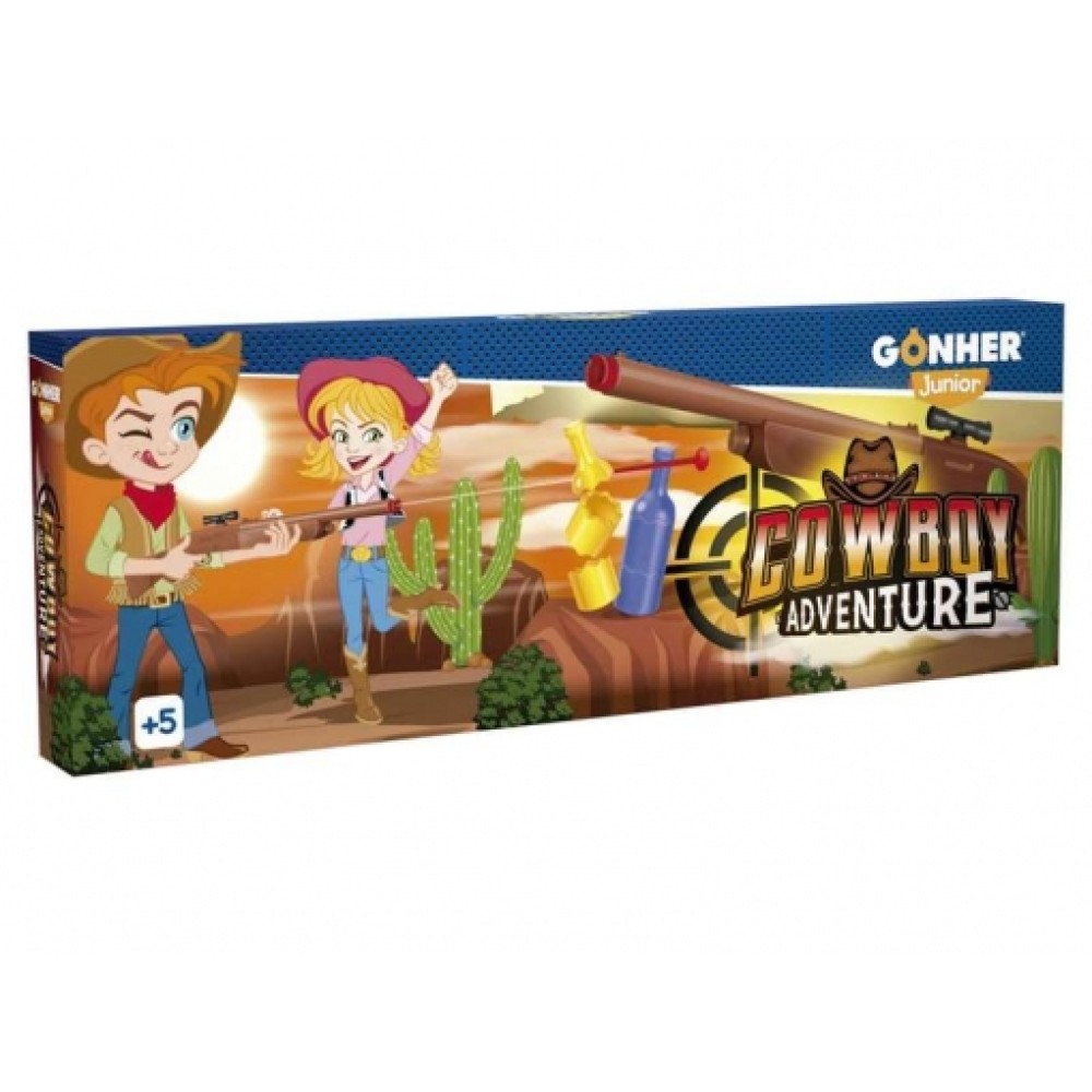 Gonher - Cowboy Shooting Bottles New - Multicolor