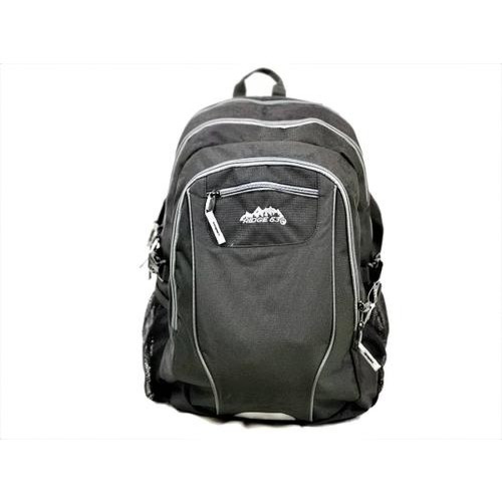 Ridge 53 - Pearse - Black and Grey Backpack