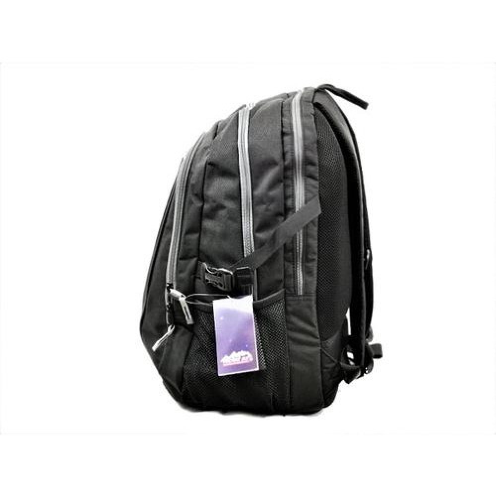 Ridge 53 - Pearse - Black and Grey Backpack