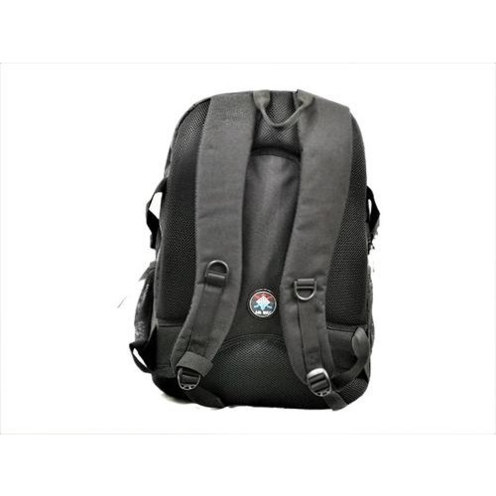Ridge 53 - Pearse - Black and Grey Backpack