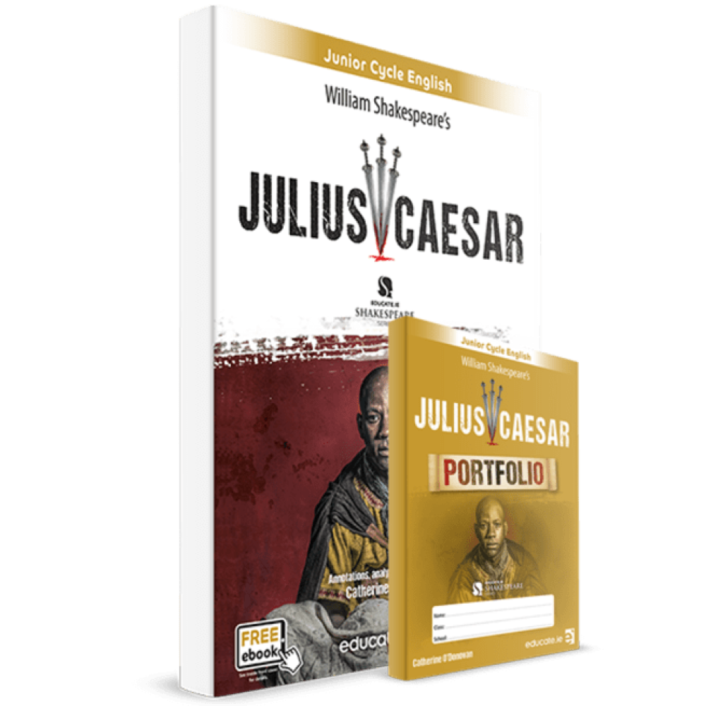 Julius Caesar Play Text & Portfolio Book