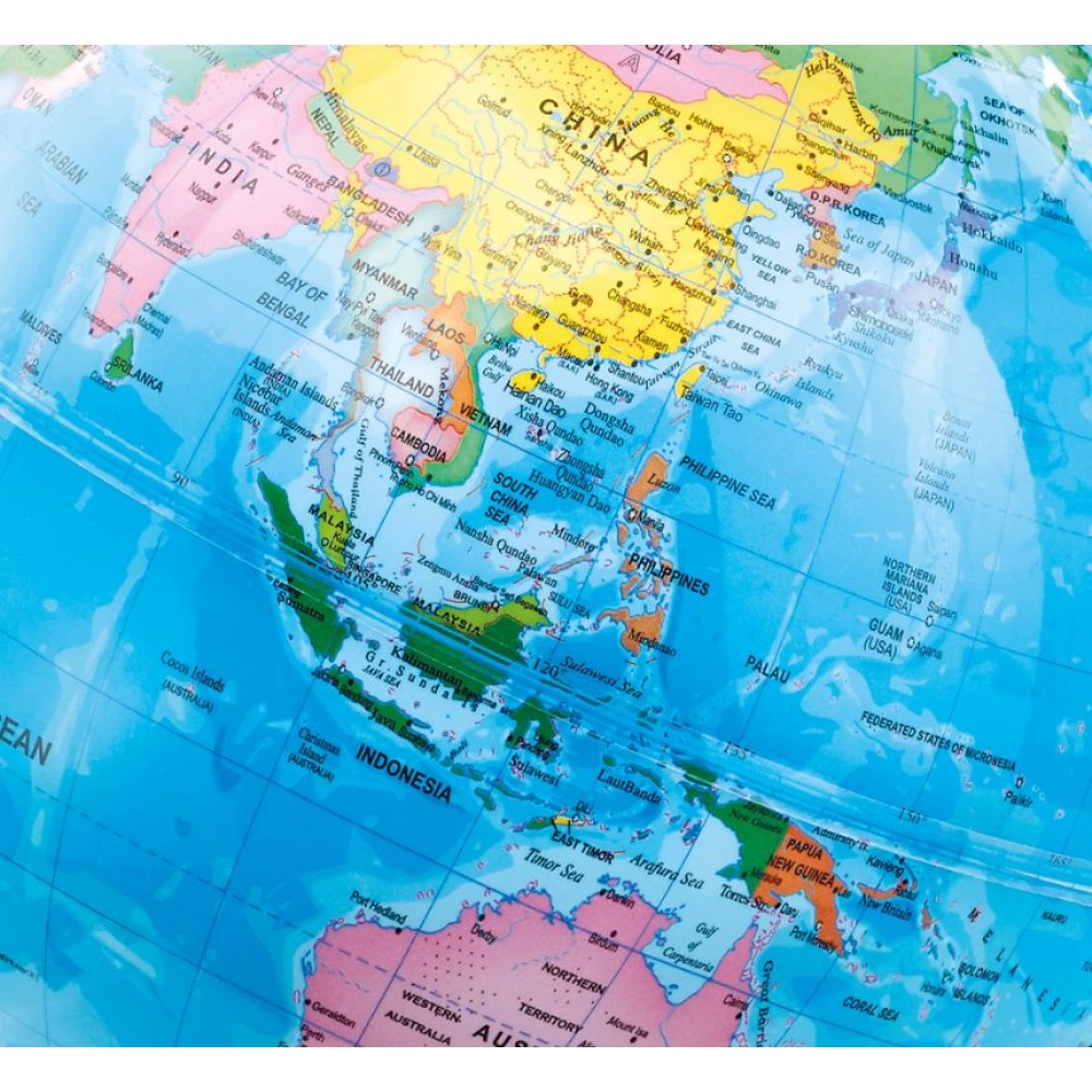 14cm World Globe