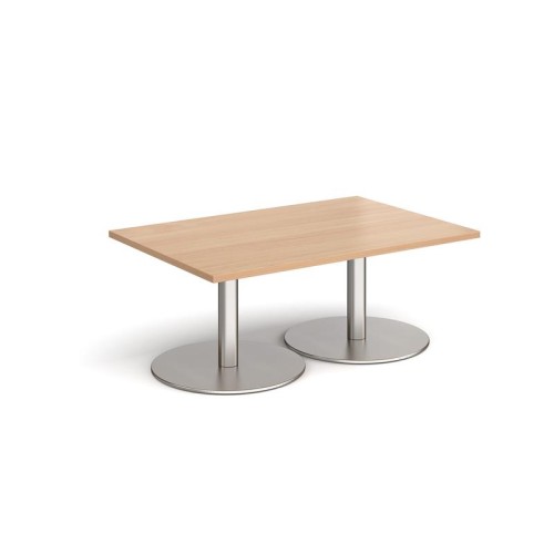 Finish: Beech, Frame Colour: Brushed Steel, Width: 1200