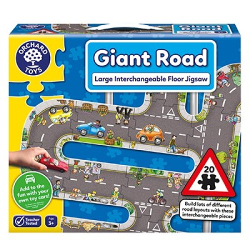 Giant Road Jigsaw ORCHARD TOYS