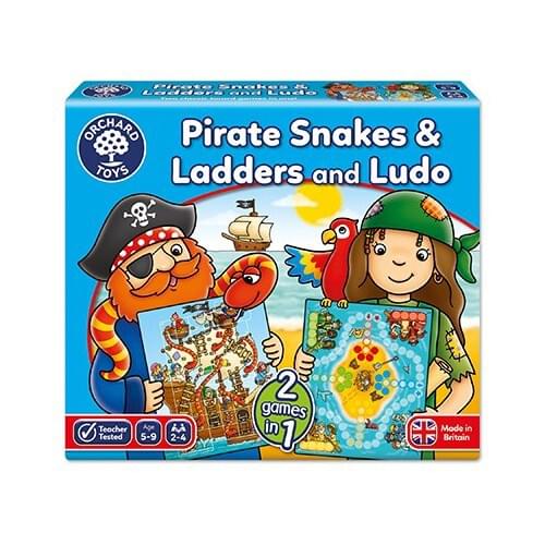 PIRATE SNAKES AND LADDERS, LUDO