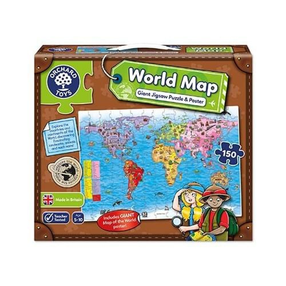 WORLD MAP & POSTER