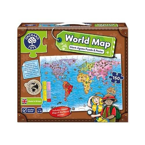 WORLD MAP & POSTER