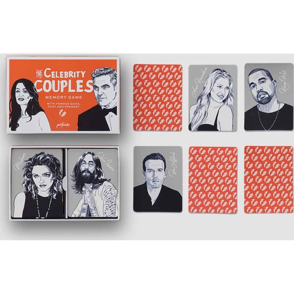 Celebrity Couples Memory Game