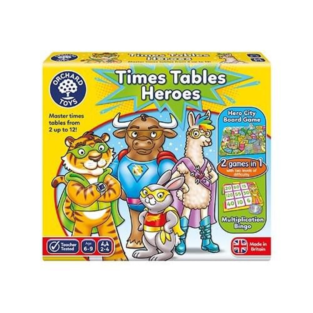 TIME TABLES HEROES