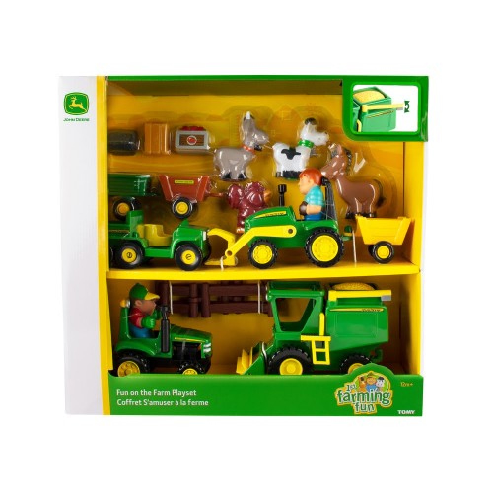 John Deere Preschool - 1st Farm Fun Playset Range