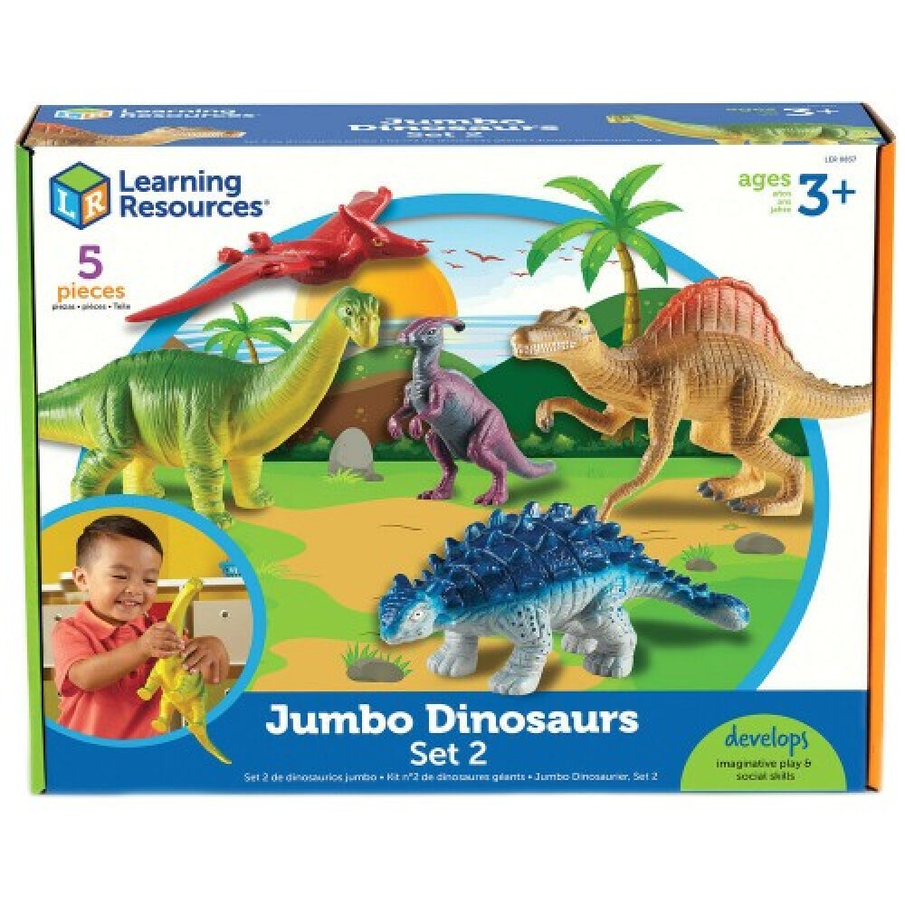Jumbo Dinosaurs Set 2- Learning Resources