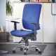 Senza ergo 24hr ergonomic asynchro task chair - blue