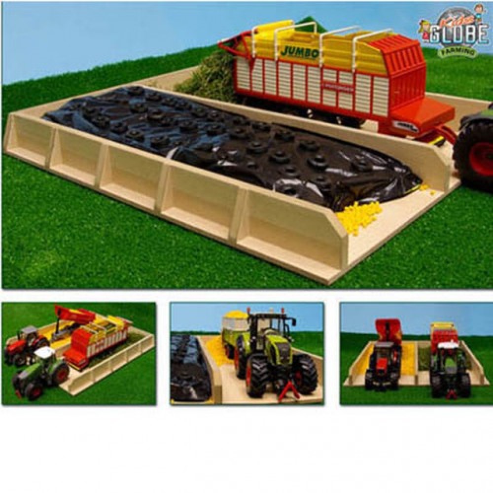 Kids Globe Silage Pit for Tractors 1:32