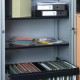 Bisley systems storage medium tambour cupboard 1570mm high - white 