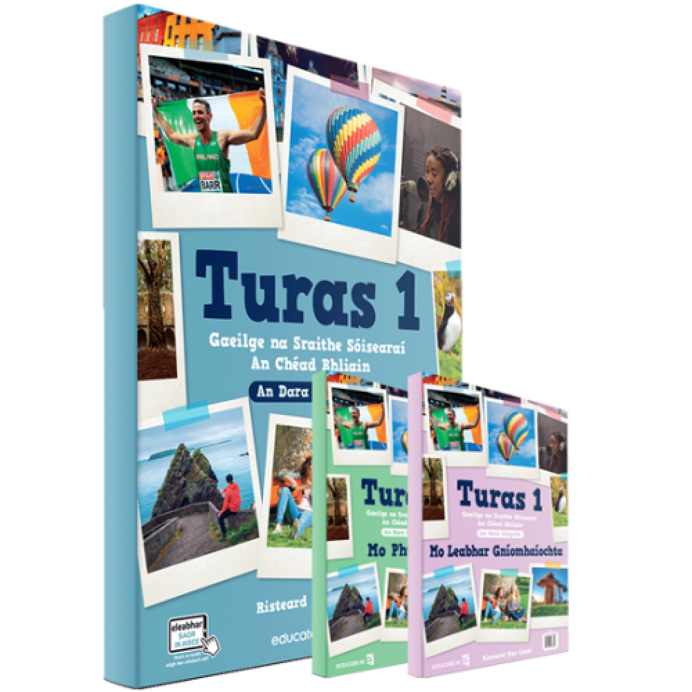 Turas 1 **2nd Edition** (Textbook & Mo Phunann/Mo Leabhar Gniomhaiochta