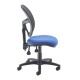 Jota Mesh medium back operators chair with no arms - blue