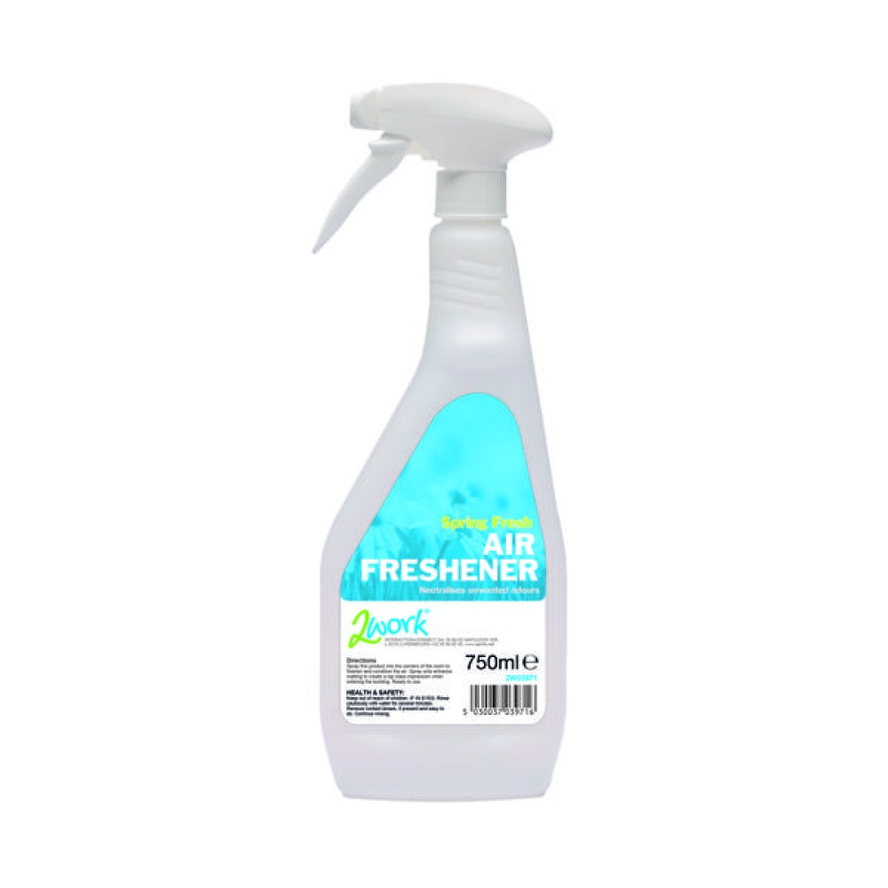 2Work Air Freshener Trigger 750ml 2W04568