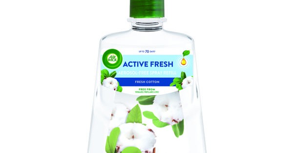 Air Wick Active Fresh Fresh Cotton automatic air freshener and