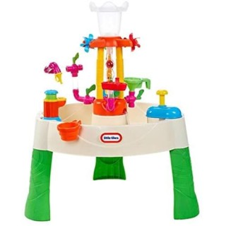 Fountain factory water hot sale table little tikes